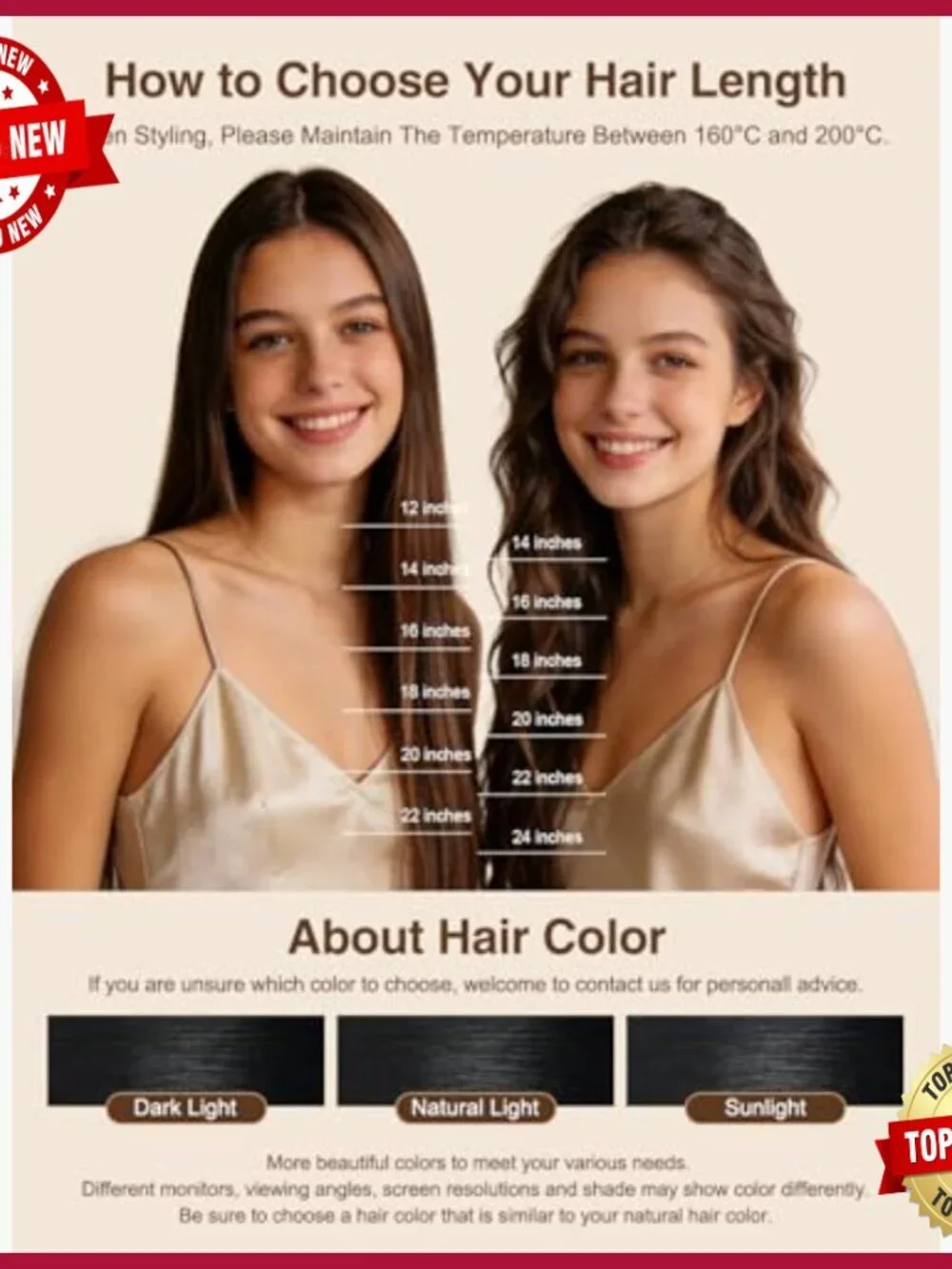 20-Inch Tape-In Human Hair Extensions, 20 Pieces, Straight Seamless Weft